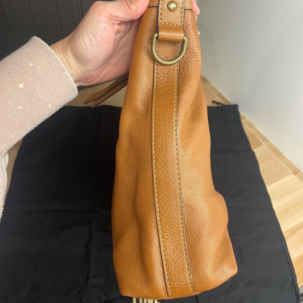 Frye Tan Leather Hobo Bag - Picture 6 of 15
